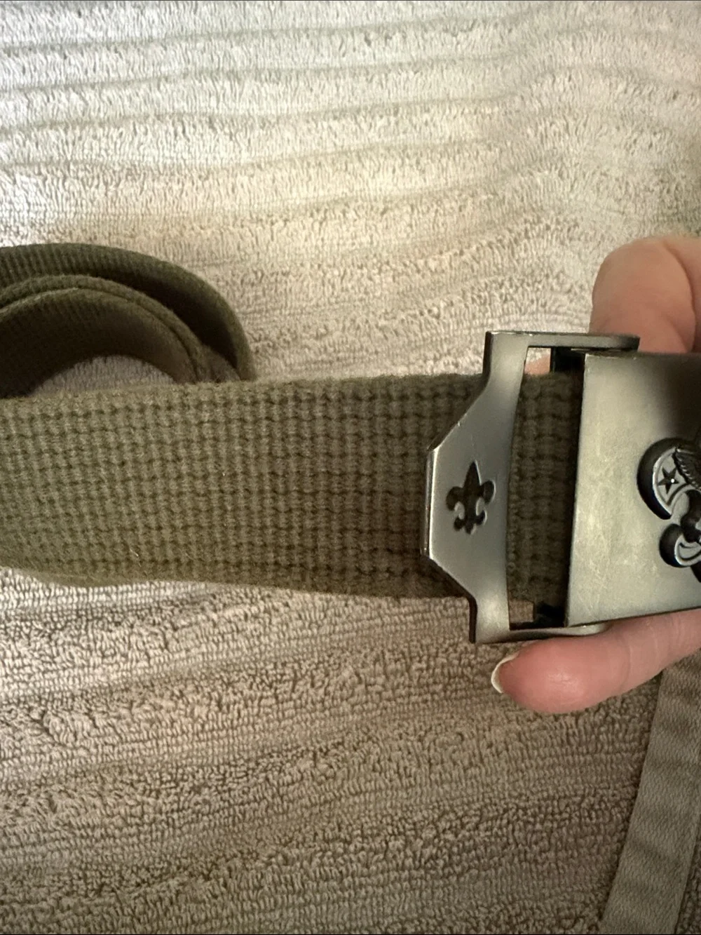 Boy Scout USA Web Belt with Buckle